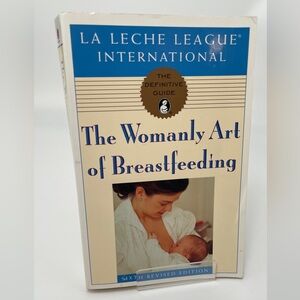 La Leche League The Womanly Art of Breastfeeding – Cream/Blue Cover